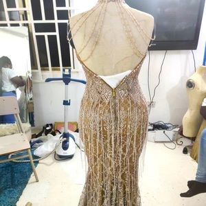 Wedding Reception/party dress custom made. Worn for about 3 hours max